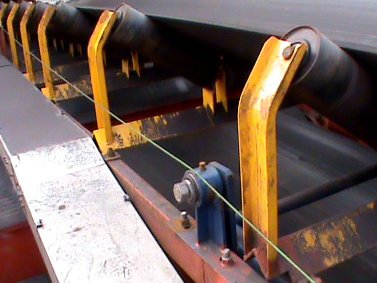 斗輪秤重鋼應用現場